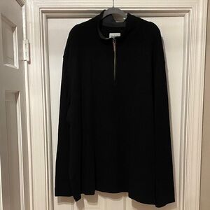 Goodfellow & Co Men's Black Zip-Up Sweater
